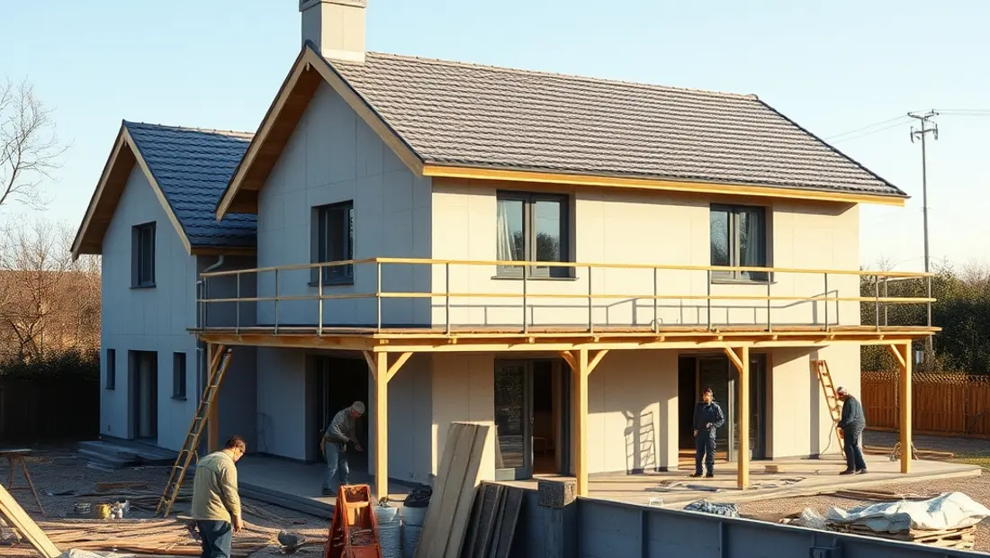 Rénovation de maison en cours