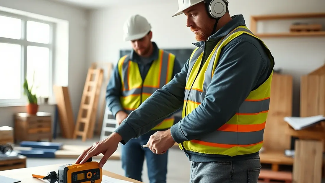 Diagnostic amiante effectué dans le local de chantier