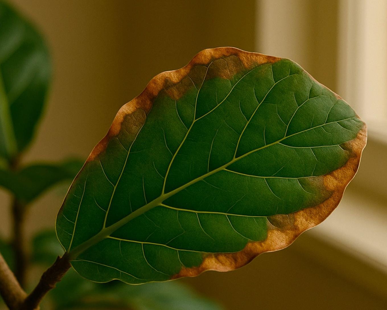 Doit-on tailler les extrémités brunes des feuilles ?