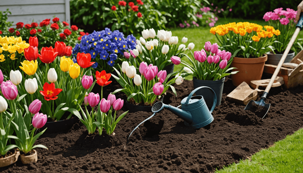 Guide de plantation des bulbes de fleurs : les secrets pour une floraison éclatante !