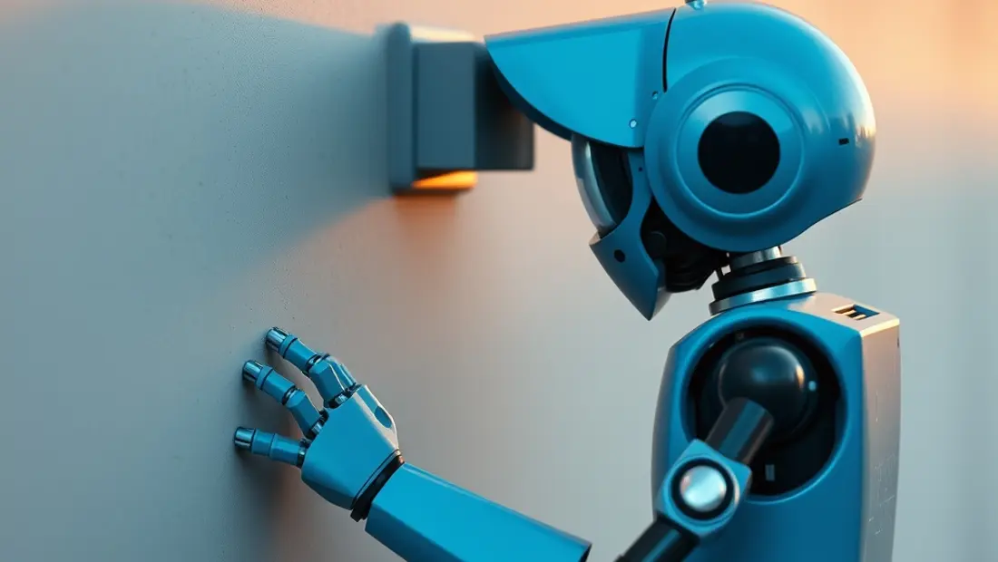 Robot amiante inspecteur mural